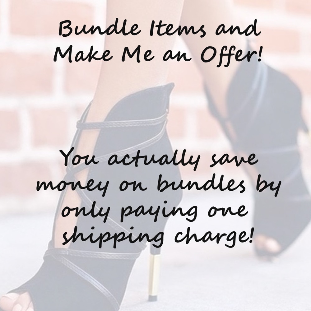 Bundle items and make me an offer!